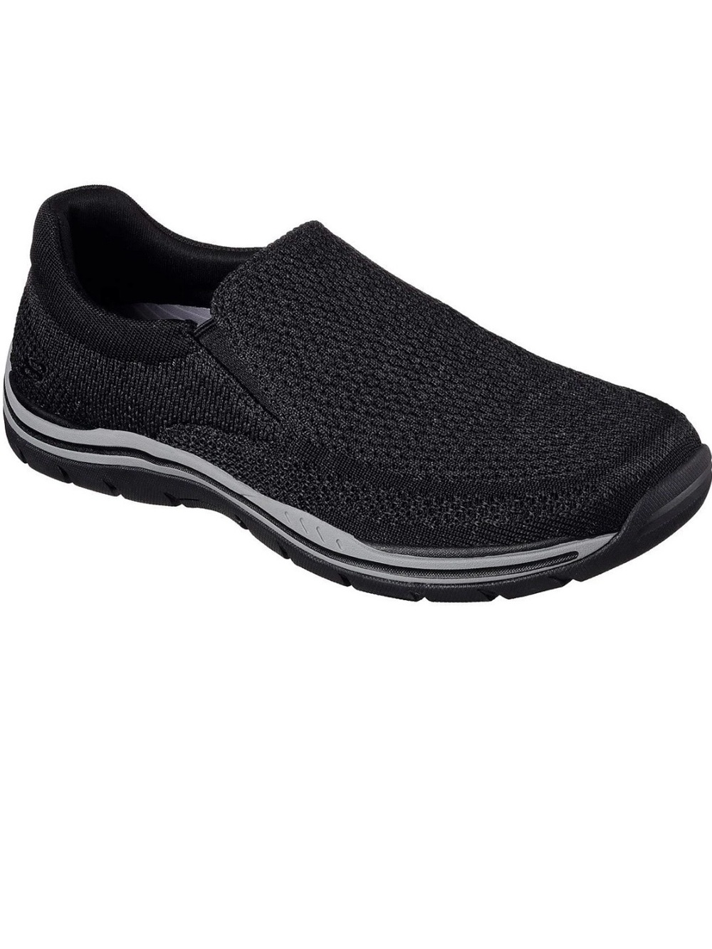 Skechers Men’s Relaxed Expected Gomel Loafer Shoes 65086 Size 13 Black Slip On